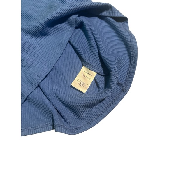 NWT Reformation Laney Dress in Dusk Blue Size XL - Picture 7 of 10